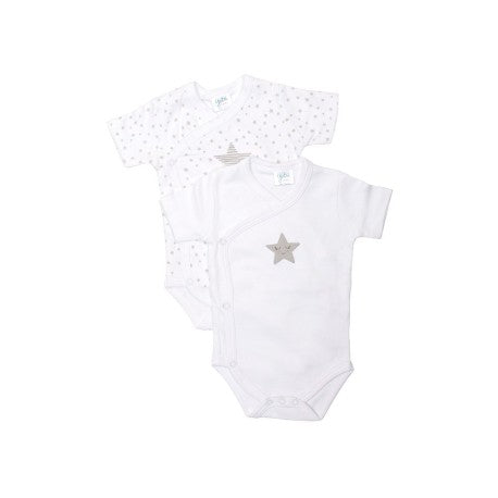 Pack 2 Bodies Unisex Bebé Manga Corta